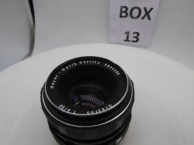 Meyer Optik Gorlitz Oreston 50mm F1.8 Manual Preset Lens  Mount Exakta • £37.50