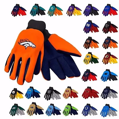 NFL Team Utility/work Gloves- Offically Licensed • $9.99