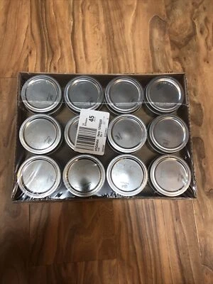 $32 • Buy Ball Regular Mouth Canning Mason Jar Quilted Crystal Jam Jelly Jars 4oz 12-Pack