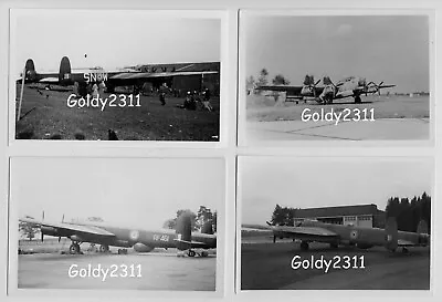 Raf Avro Lincoln (lancaster Follow-on) Bomber -  Four  Original Photograph • £7