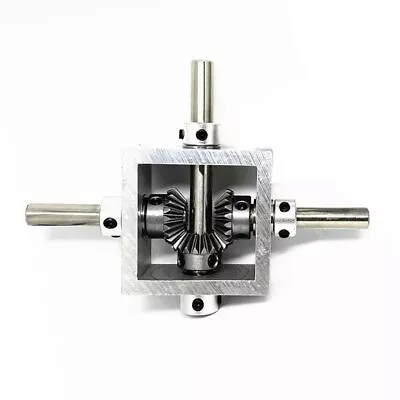 1:1 Right Angle Bevel Gearbox 1 Module 20 Teeth 90° Angle Drive Steering Gear... • $56.68