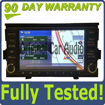 USED 2011-2013 Nissan Altima OEM Radio AM FM XM Bluetooth Navigation CD Player • $169