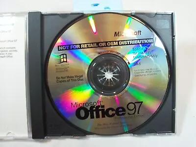 MICROSOFT OFFICE 97 PROFESSIONAL EDITION 90844 With Product Key • $13.88