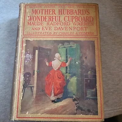 Mother Goose And Her Friends Mother Hubbards Wonderful Cupboard • $31