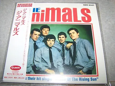 The Animals Debut Lp U.s. Version Japanese Import Mini Lp Cd • $32