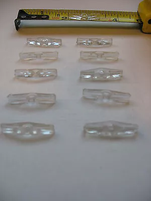 10 Window Screen Storm Clip Plastic Sash Clear Holder Mobile Home Bomar Hatches • $10.99