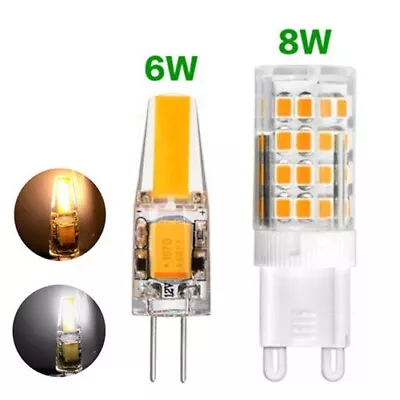 1-5X Led Bulb G4-12V G9-220V 6W 8W SMD Lamp Cool/Warm Replace Halogen Light COB • $6.26