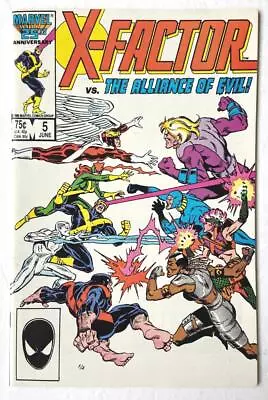 X-Factor #5 Marvel Comics June 1986 1st Apocalypse Cameo High Grade NM- • $25