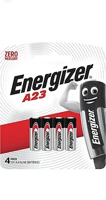 Energizer 12v A23 Alkaline Batteries (4 Pack ) • $12.99