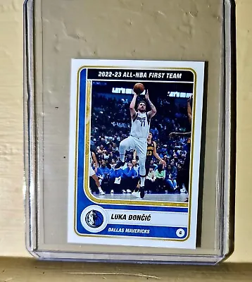 Luka Dončić 2023-24 Panini NBA Basketball #5 Sticker All-NBA 1st Team • $7.75