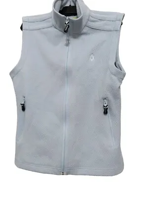 Volkl Powder Blue Vest (XS) Ladies Textured • $25.01