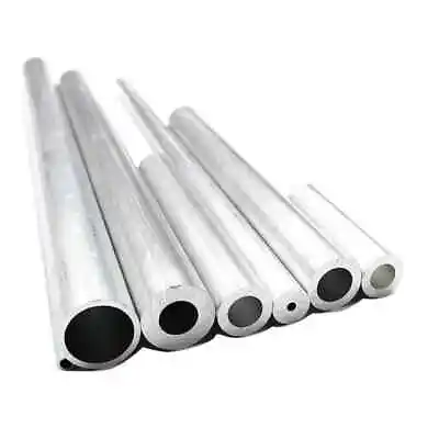 6061 Aluminium Round Tube Pipe Lengths Aluminum Alloy Metal Bar Rod Many Sizes • $10.72