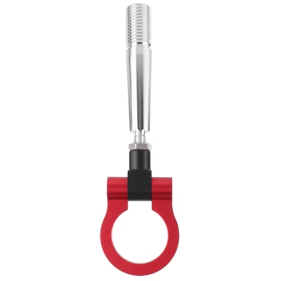 $25.11 • Buy (Red) Tow Hook Tow Hook For JDM Style Car Front Bumper Screw On Track