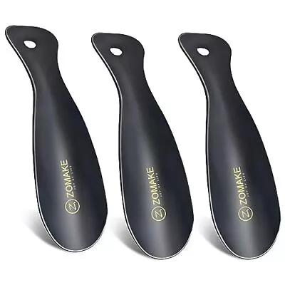 3 Pcs Small Metal Shoe Horn 7.5 Inch - Travel Shoehorn Short Shoe Spoon Stain... • $14.76