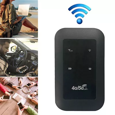 Unlocked 4G LTE Mobile Router Portable Broadband WiFi Wireless MiFi Hotspot UK • £16.69