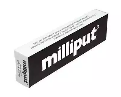 Milliput Black 2 Part Epoxy Putty - 2 Stick 113g - New Pack - 2nd Class Post • £5.99