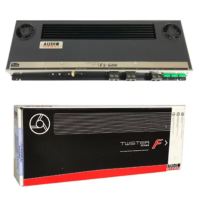 1 AUDIO SYSTEM F2-600 F2 600 Amplificatore 2 Canali Classe Ab 2 X 460 Watt Rms • £307.28