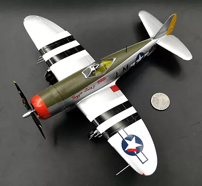 1/48  WWII USAF P-47D 'Roggie Meth II' Thunderbolt Fighter Plastic Model/new • $44.99