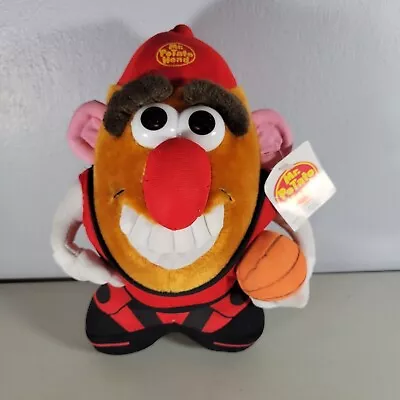 Mr Potato Head Plush Hasbro 1998 Basketball Player With Tags VTG • $12.96