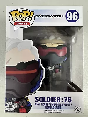 Soldier: 76 #96 ~ Overwatch ~ Funko Pop Vinyl ~ Games • $12