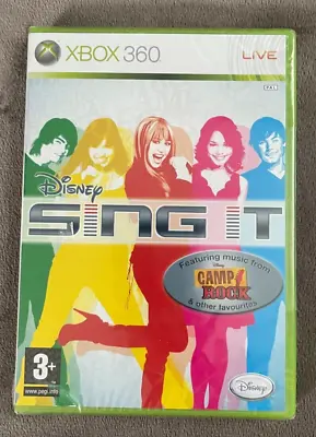 XBOX 360 Game-Disney Sing It Featuring Camp Rock. Brand New & Sealed. FREE P+P • £6.99