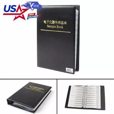 0805 SMD Sample Book 170values 4250pcs Resistor + 92values 2300pcs Capacitor Kit • $44.99