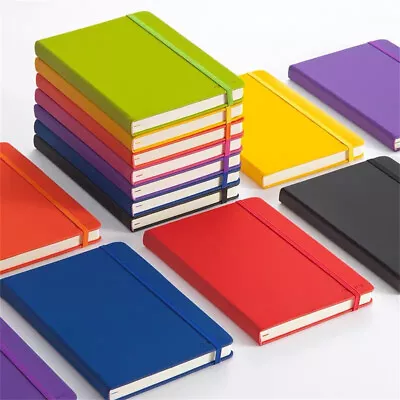 A6 Lined Pocket Notebooks Journal Notepad Stationery 160 Pages Diary Planner AU • $11.99