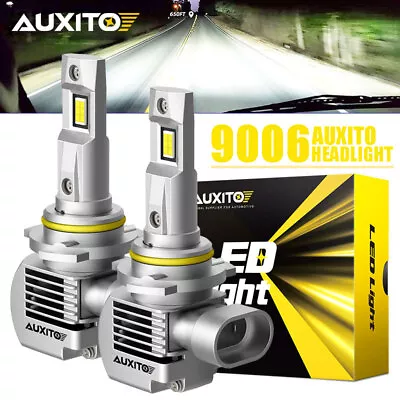 AUXITO 9006 HB4 LED Car Headlight Fog Light Bulb Kit 6500K White 100W 20000LM • $40.49