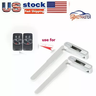 2X Remote Key Blade For Volvo S40 S60 S80 V70 XC60 XC70 XC90 Uncut Insert Blade • $9.90