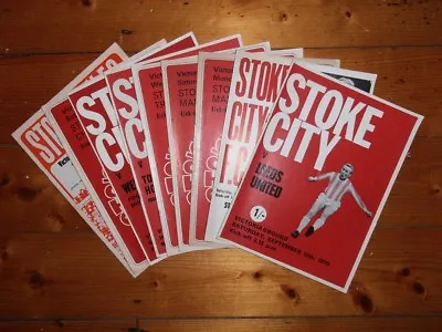 1970-1973 STOKE CITY HOME FOOTBALL PROGRAMMES - Your Choice - FREE Postage • £3.25
