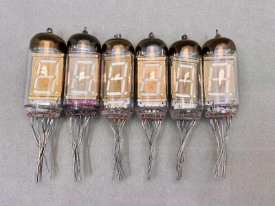 $45.99 • Buy 6 Pcs Iv-11 (ИВ-11) New Nixie Vacuum Tubes For Clock