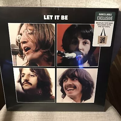 $55 • Buy The Beatles Let It Be Lp Box Set 2021 With Tote Bag Barnes & Noble Exclusive