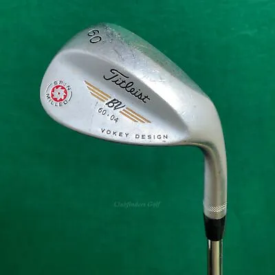 Titleist Vokey Spin Milled 2009 Chrome 60-4 60° Lob Wedge Factory Factory Steel • $27.99