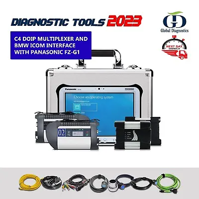 Mercedes MB Star Xentry C4 Multiplexer 2023.09 FZG1 Toucpad & Flight Case • $1863.78