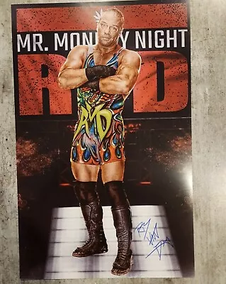 Rob Van Dam Signed 11x17 Poster Autographed Wwe Aew Ecw • $58