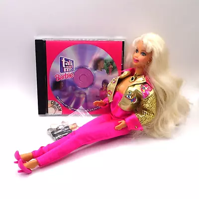 Mattel Vtg Talk With Me Barbie 1997 Special Edition Includes CD Rom & Batteries • $40