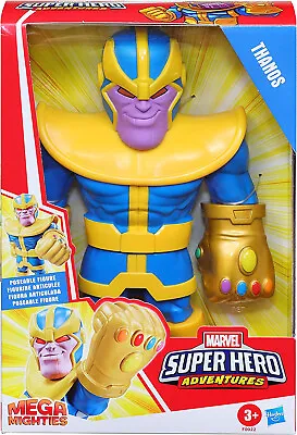 Playskool Heroes Action Figure Thanos Mega Mighties Marvel Super Hero Adventures • £8.99