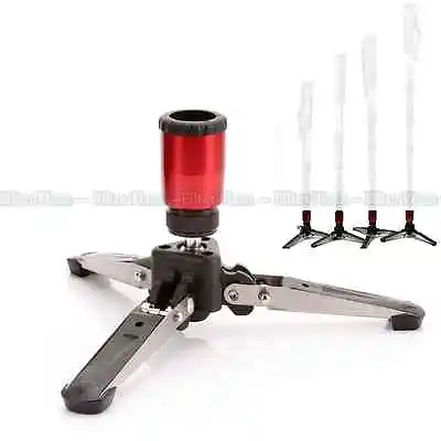 Mini Tripod Feet Three Legs Support Stand Base 3/8  For Monopod Benro Manfrotto • $13.94