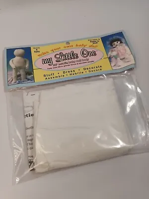 New Make Your Own Doll Kit Muslin Baby Doll Body 22  Size Presewn Ready To Stuff • $18.30