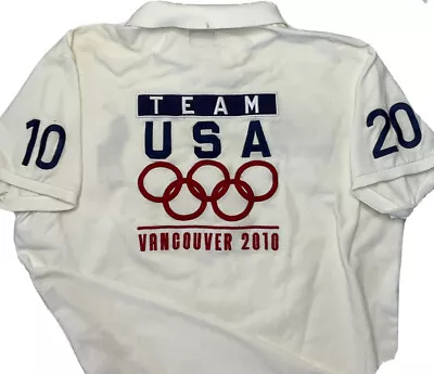 Polo Ralph Lauren 2010 Team USA Vancouver  Embroideried Vintage Olympics XL • $29.99