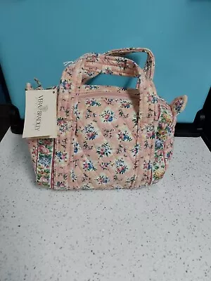 Vera Bradley Vintage Small Classic 100 Handbag Pastel Pink • $65