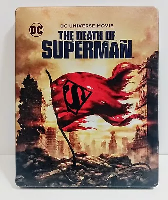 DCU: The Death Of Superman Steelbook (Blu-Ray/DVD 2018) • $25.88