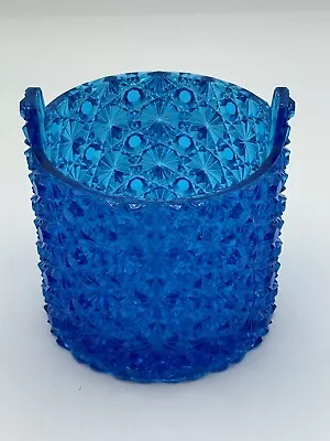 Vintage Fenton Cut Glass Daisy And Button Ice Bucket • $23