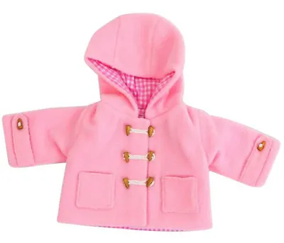 Pink Duffle Coat For 12-14 Inch My 1st Baby Annabell My Little Baby Born • £12