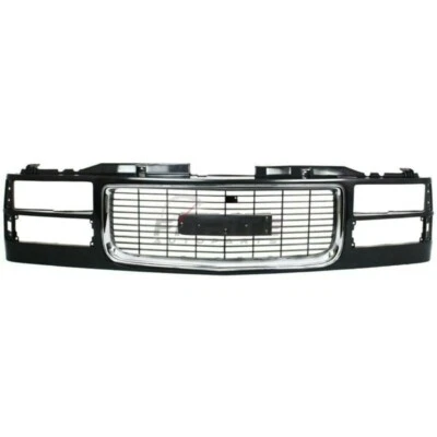 $168.39 • Buy Grille Black Shell & Insert Cross Bar Insert For 1994-2000 GMC C2500 GM1200392
