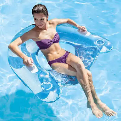 INTEX Swimming Chair Inflatable Armchair Lounge Chair Pool Chair Air Chair VidaX • £21.52