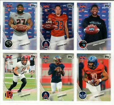 2020 Topps XFL Football Base You Choose PJ Walker Jordan Ta'amu Phillips RC ++++ • $1.99