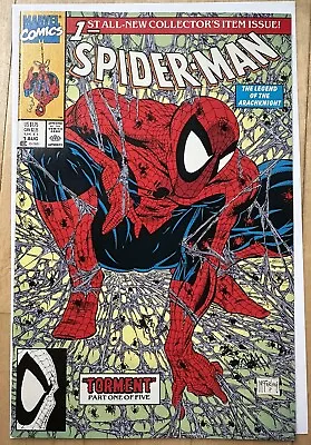 Spider-Man #1 Marvel 1990 McFarlane High Grade NM • $9.99