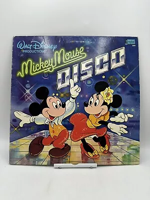 Walt Disney Mickey Mouse Disco LP 2504 Vg+ 12” Record Vinyl • $15