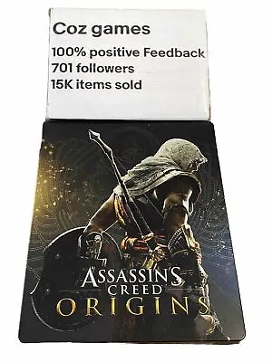 Assassin's Creed Origins For The Microsoft XBox One With G2 Steelbook Case • $120